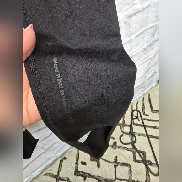 NWT $125 Terez TLC Stirrup Leggings In Jet Black Size Small - Picture 8 of 11